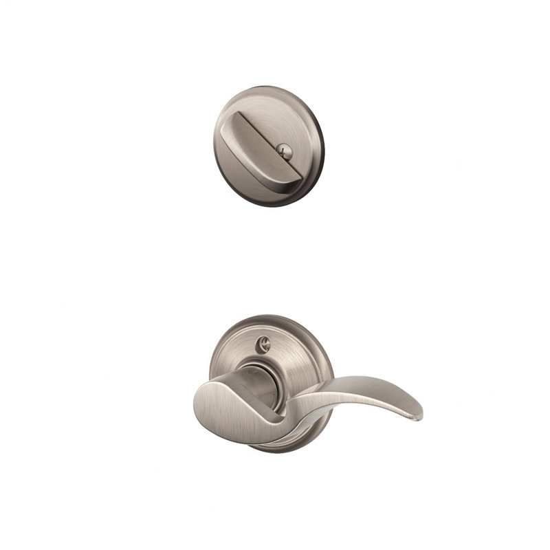 Schlage Interior Handleset Avanti Lever and Interior Single Cylinder